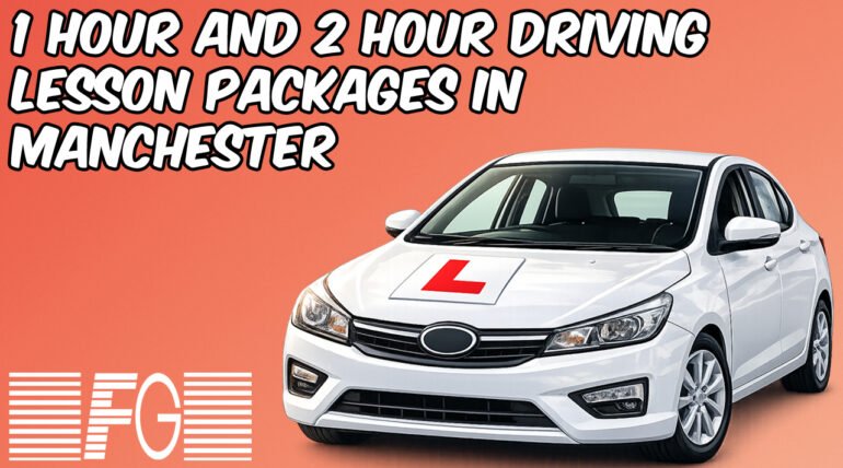 1 hour and 2 hour driving lesson packages in Manchester