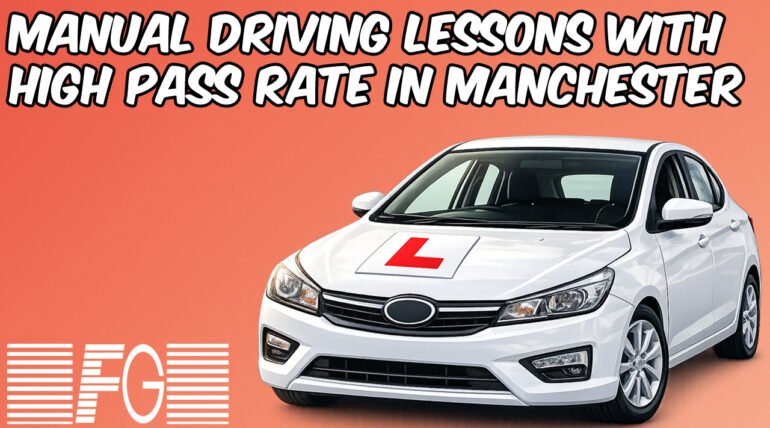 Manual driving lessons with high pass rate in Manchester