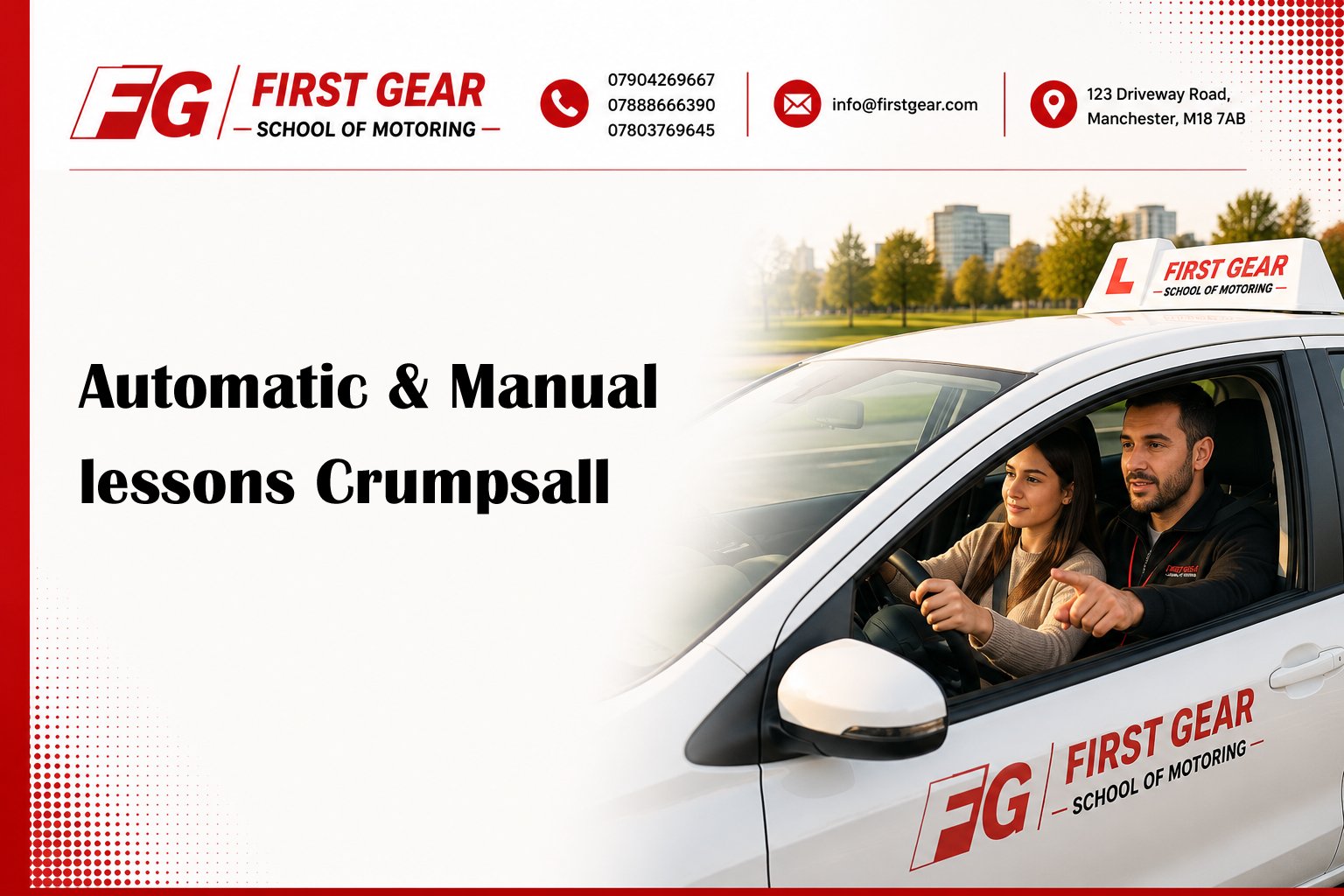 Automatic & Manual lessons Crumpsall
