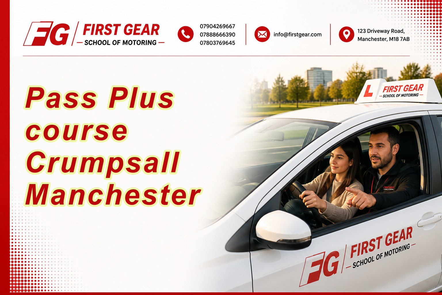 Pass Plus course Crumpsall Manchester